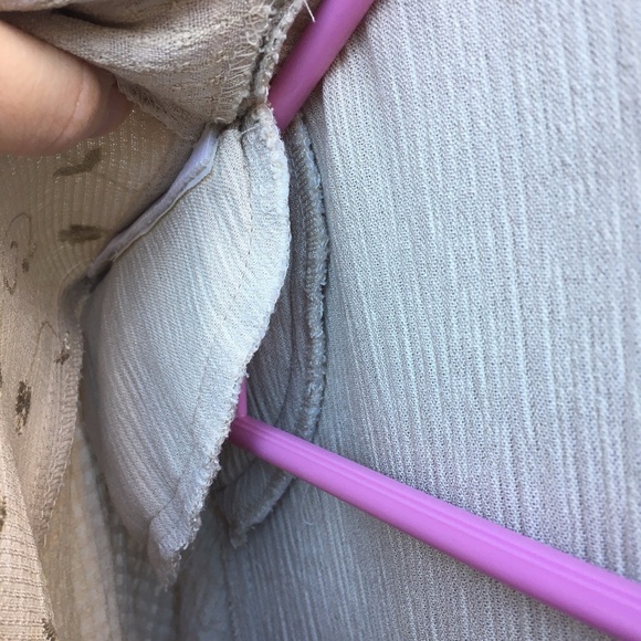 ⭐️ VTG Wild Rose Vintage Front Slit Maxi Dress - Picture 5 of 15